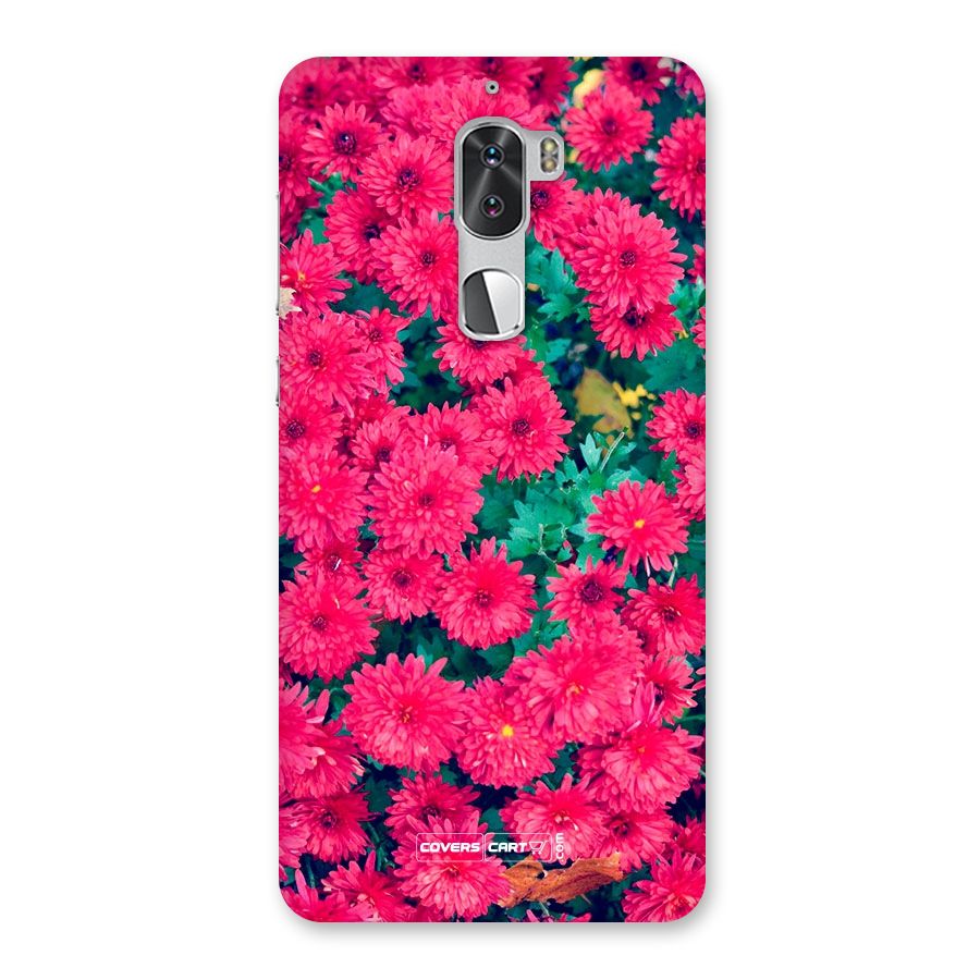 Pink Flowers Back Case for Coolpad Cool 1