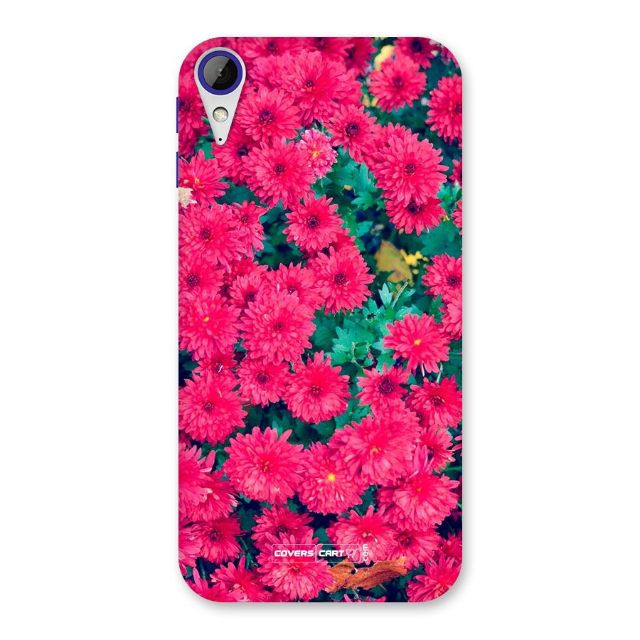 Pink Flowers Back Case for Desire 830