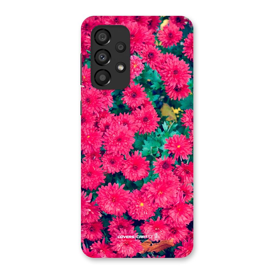 Pink Flowers Back Case for Galaxy A33 5G