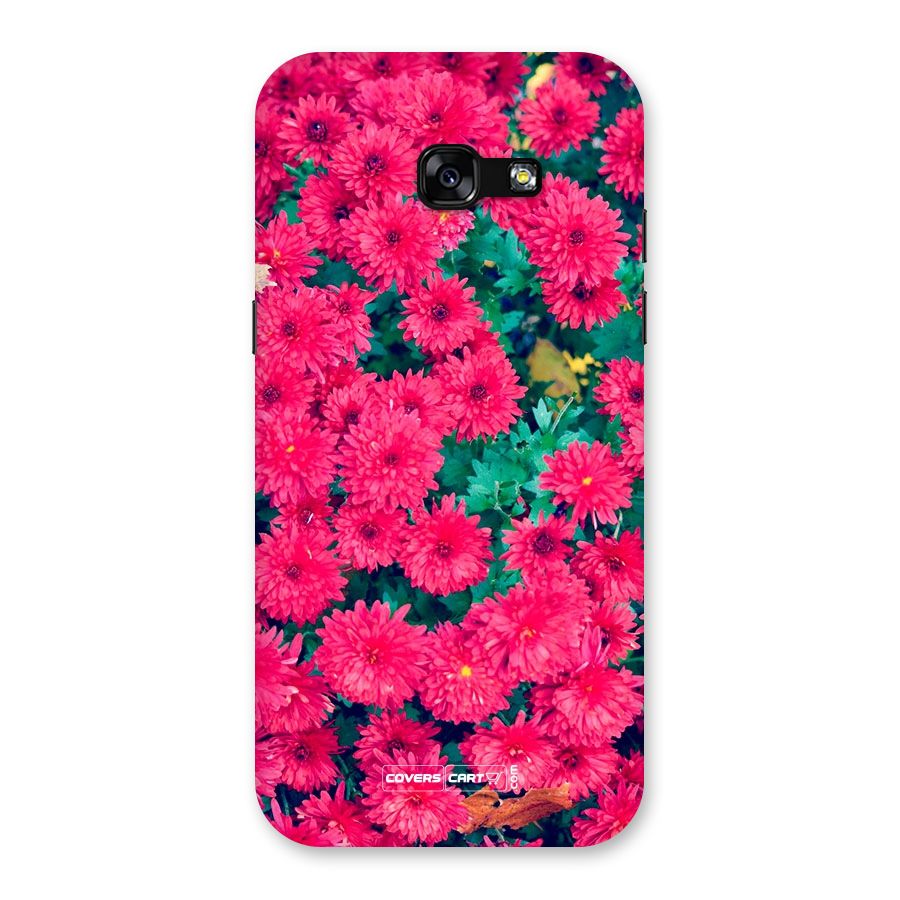Pink Flowers Back Case for Galaxy A5 2017