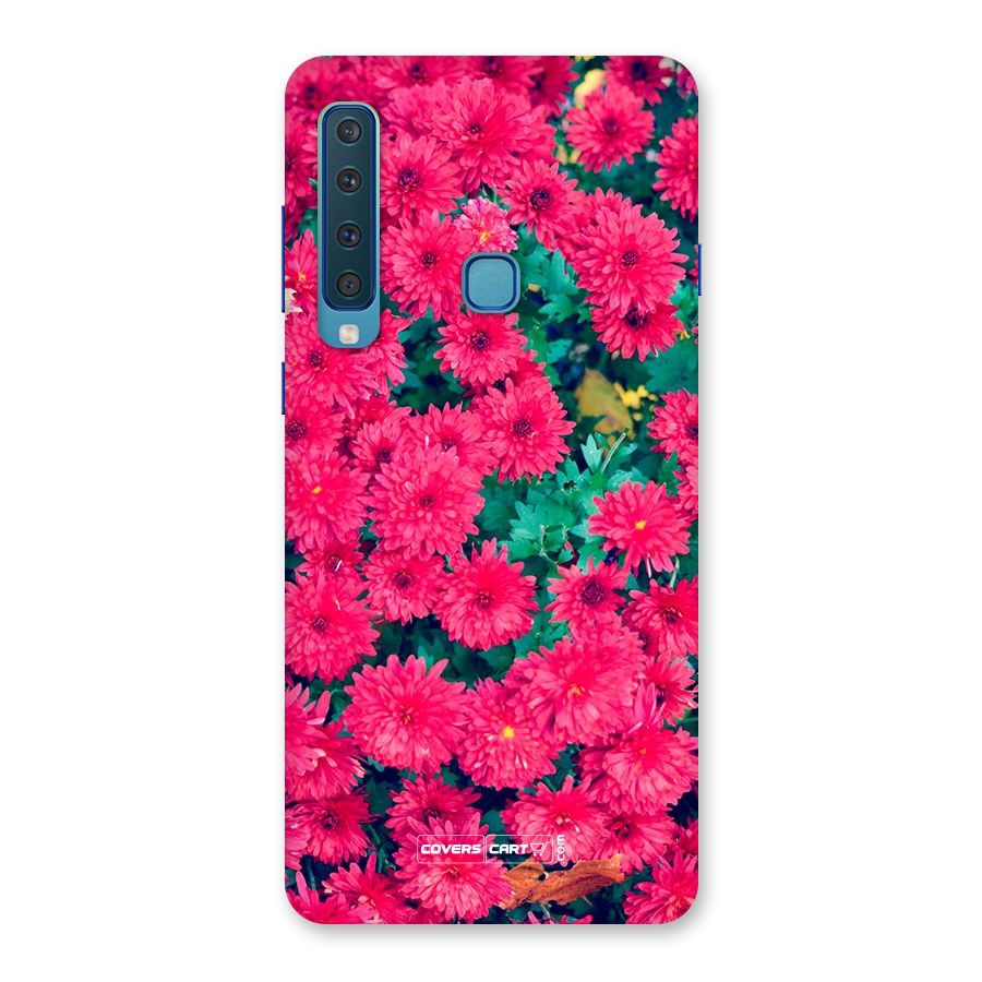 Pink Flowers Back Case for Galaxy A9 (2018)