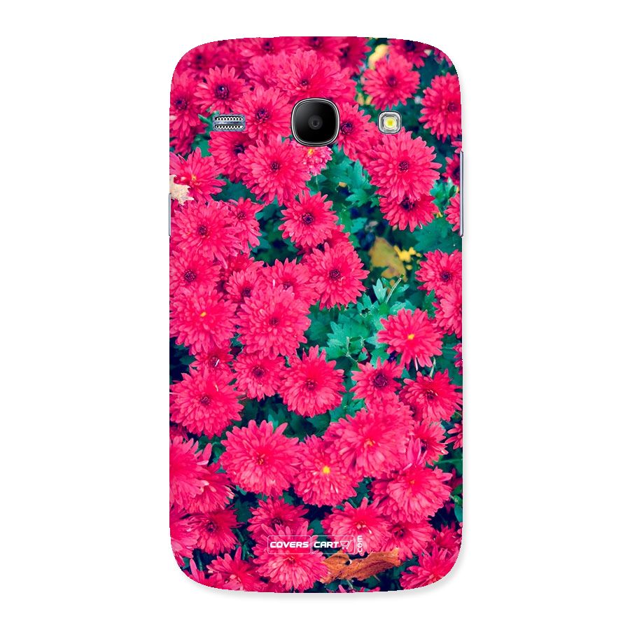 Pink Flowers Back Case for Galaxy Core