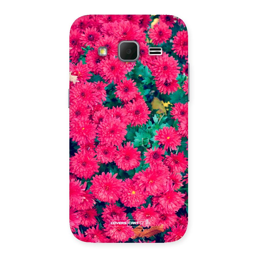 Pink Flowers Back Case for Galaxy Core Prime