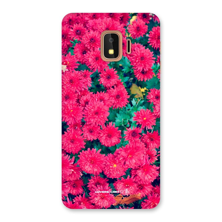 Pink Flowers Back Case for Galaxy J2 Core