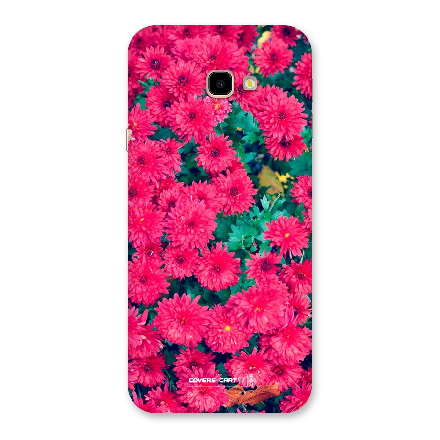 Pink Flowers Back Case for Galaxy J4 Plus