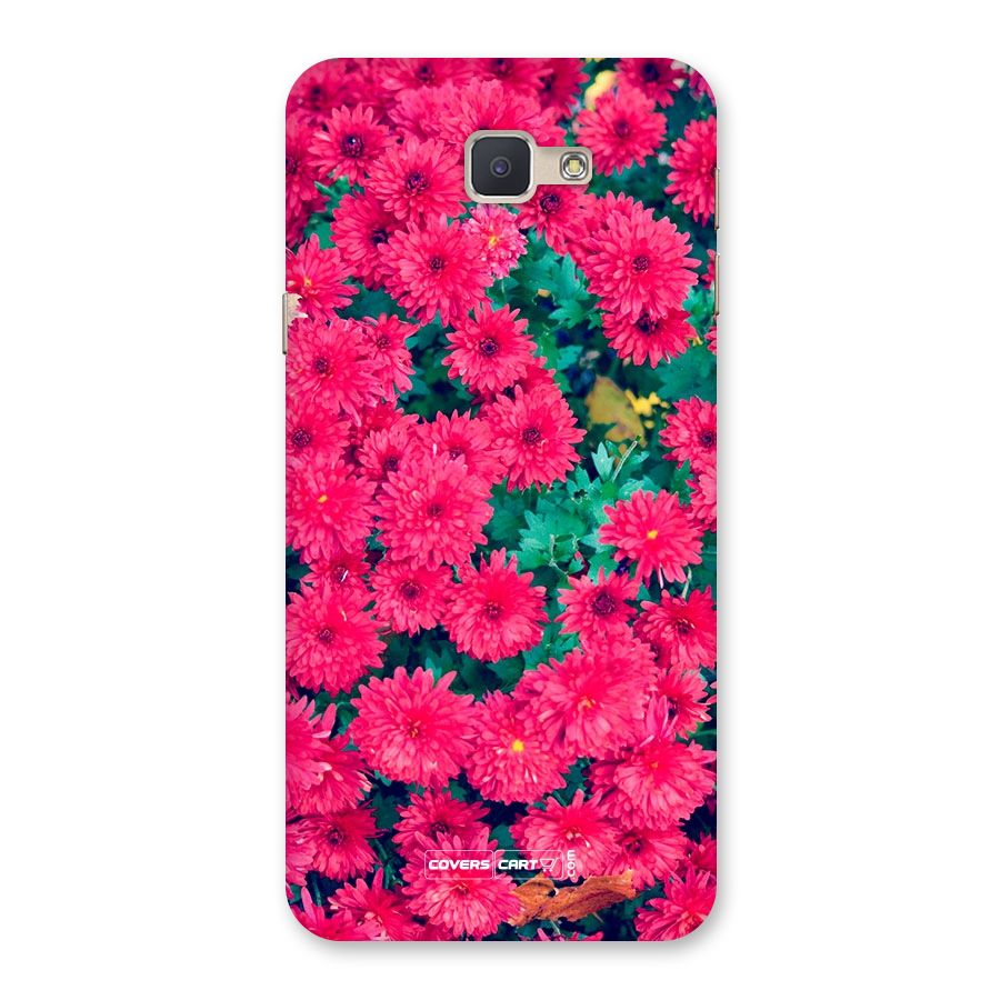 Pink Flowers Back Case for Galaxy J5 Prime