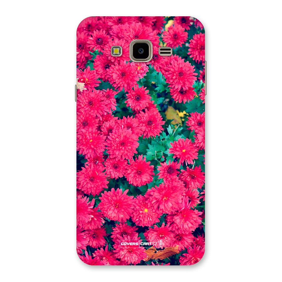Pink Flowers Back Case for Galaxy J7 Nxt