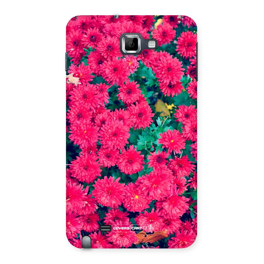 Pink Flowers Back Case for Galaxy Note