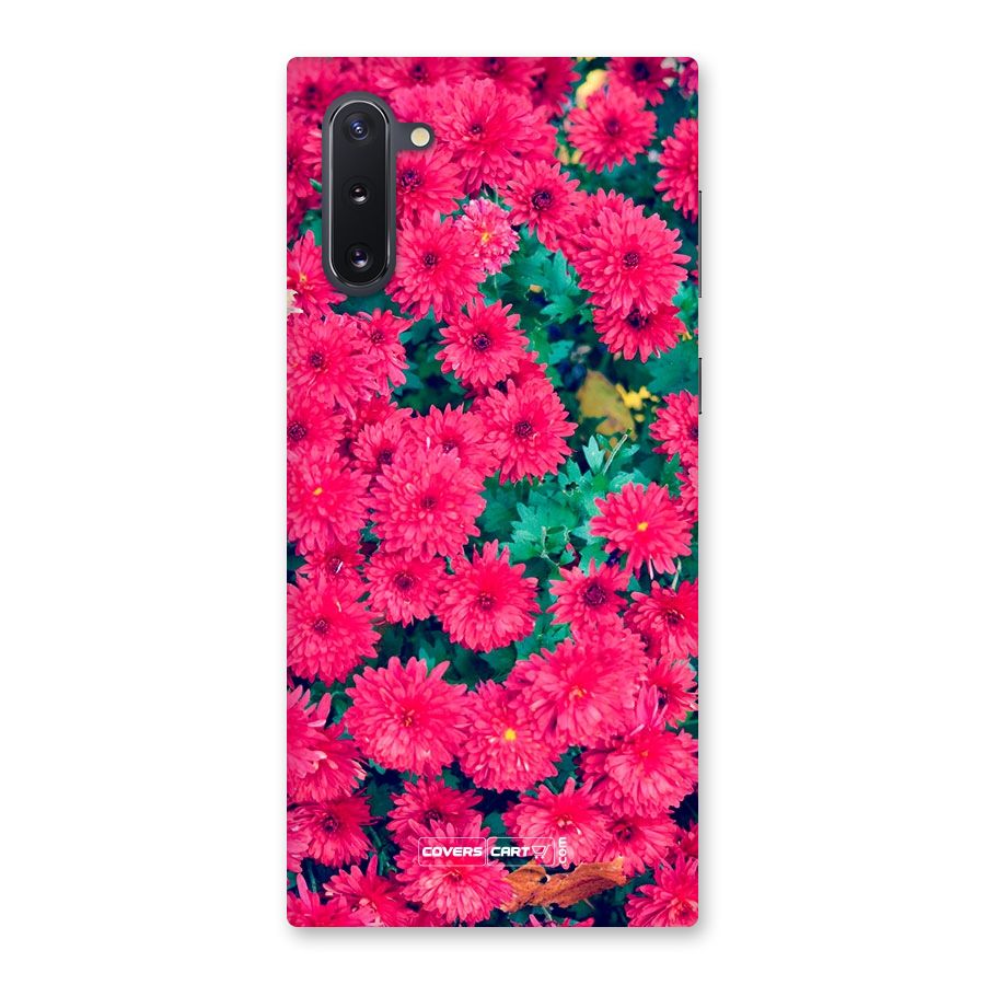 Pink Flowers Back Case for Galaxy Note 10