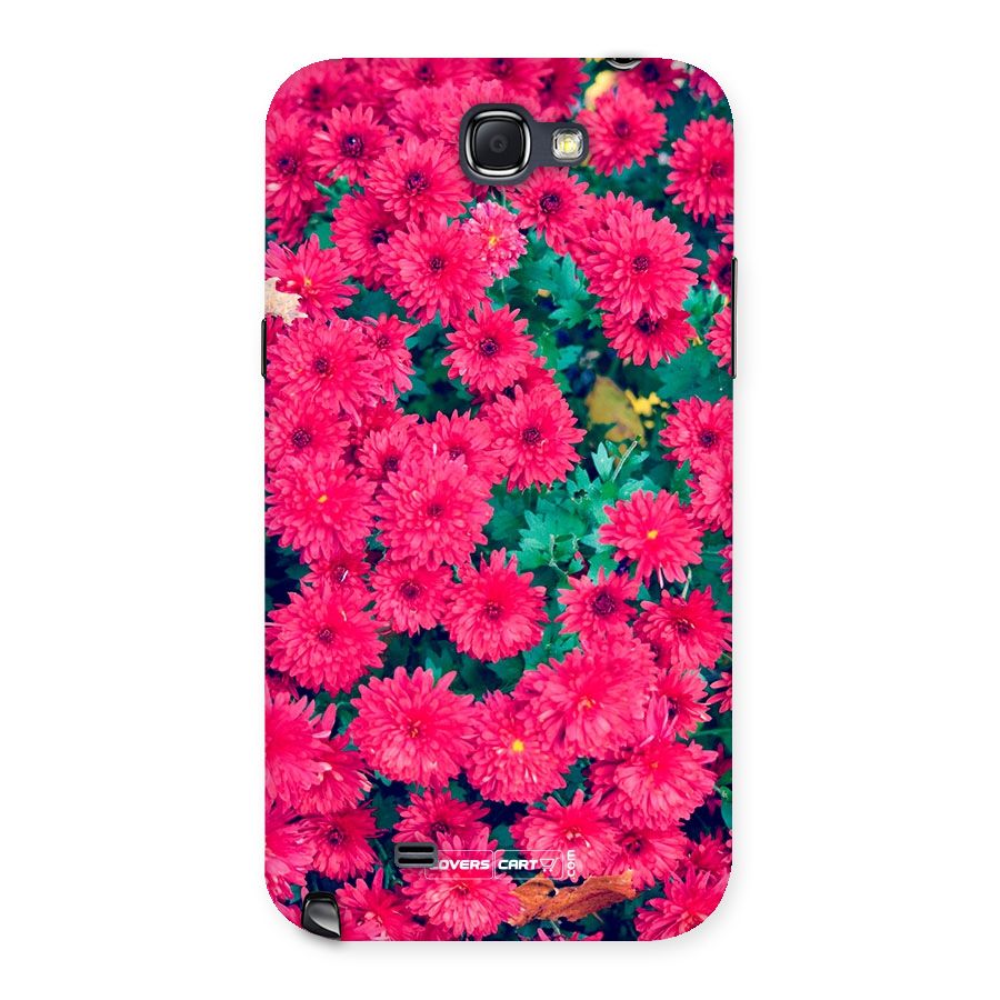 Pink Flowers Back Case for Galaxy Note 2