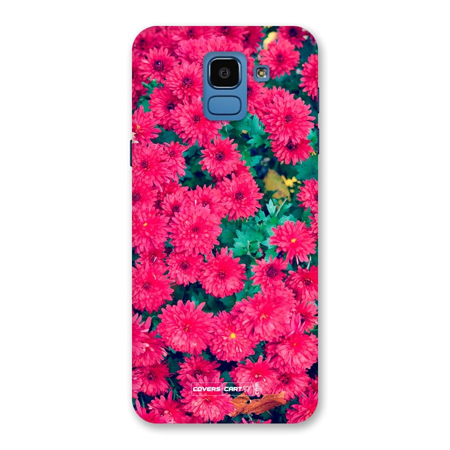 Pink Flowers Back Case for Galaxy On6