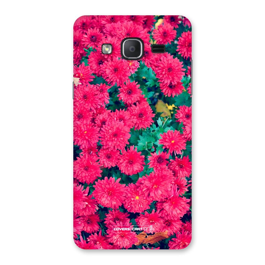 Pink Flowers Back Case for Galaxy On7 2015