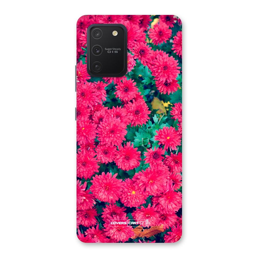 Pink Flowers Back Case for Galaxy S10 Lite