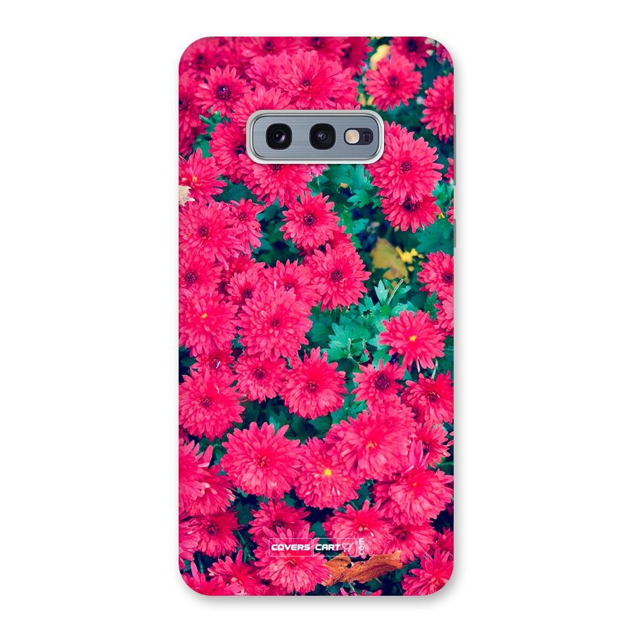 Pink Flowers Back Case for Galaxy S10e