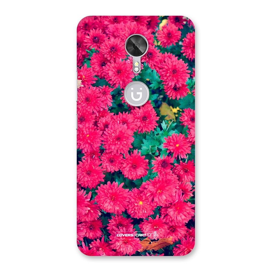 Pink Flowers Back Case for Gionee A1