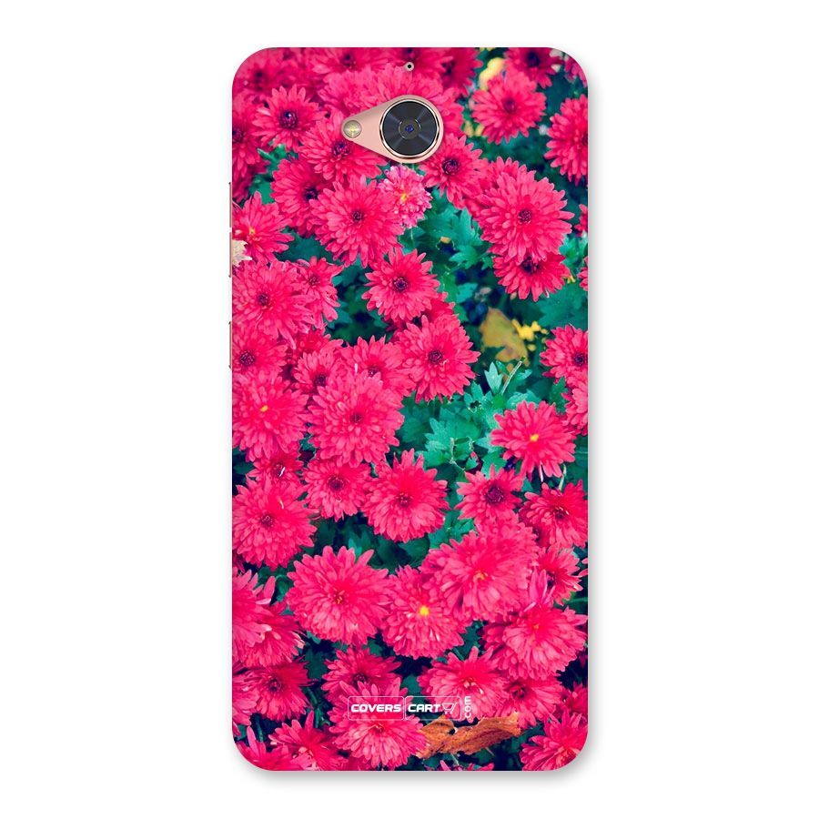 Pink Flowers Back Case for Gionee S6 Pro