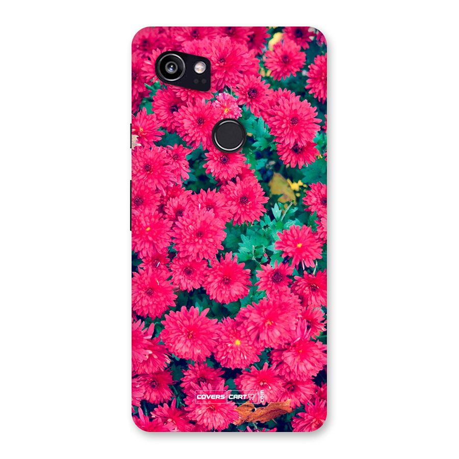 Pink Flowers Back Case for Google Pixel 2 XL