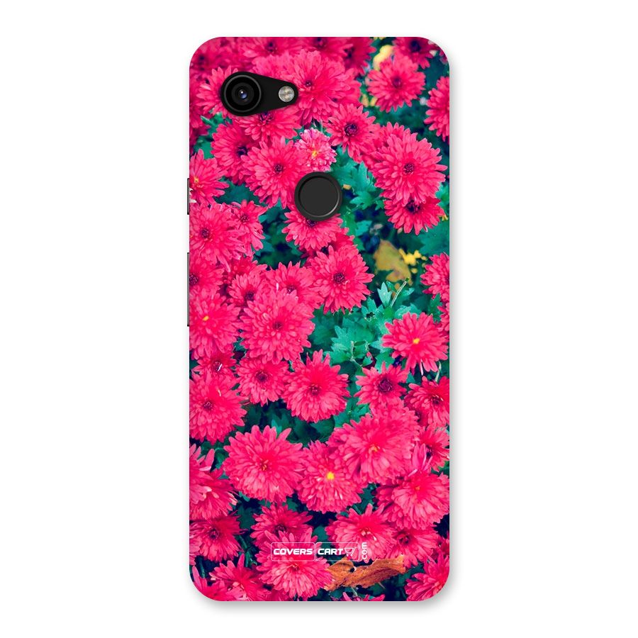 Pink Flowers Back Case for Google Pixel 3a
