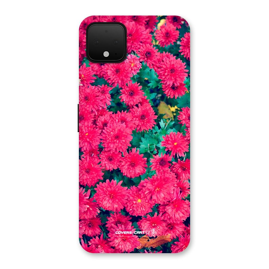 Pink Flowers Back Case for Google Pixel 4 XL