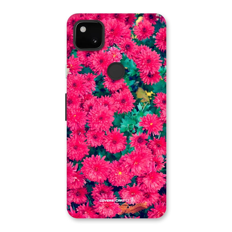 Pink Flowers Back Case for Google Pixel 4a