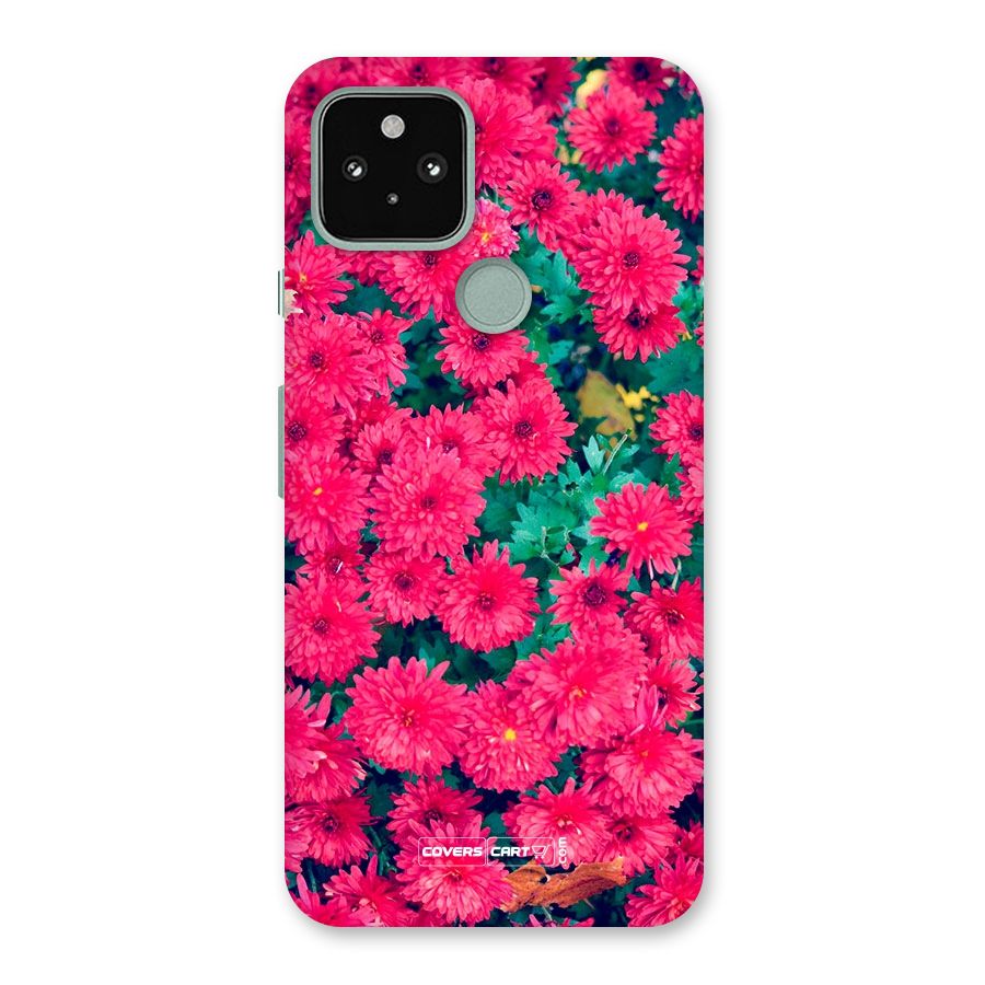 Pink Flowers Back Case for Google Pixel 5