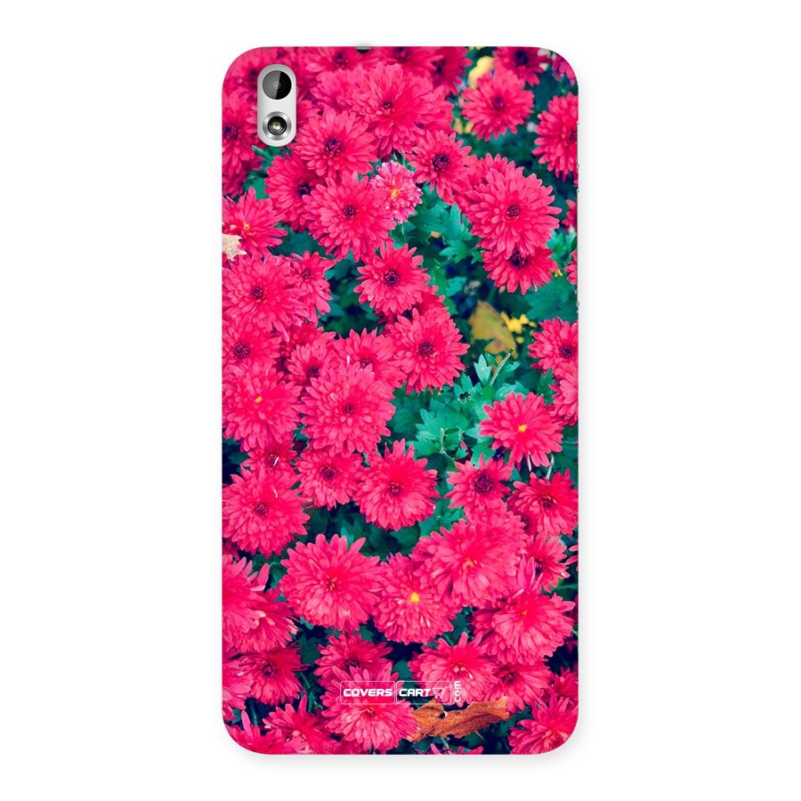 Pink Flowers Back Case for HTC Desire 816