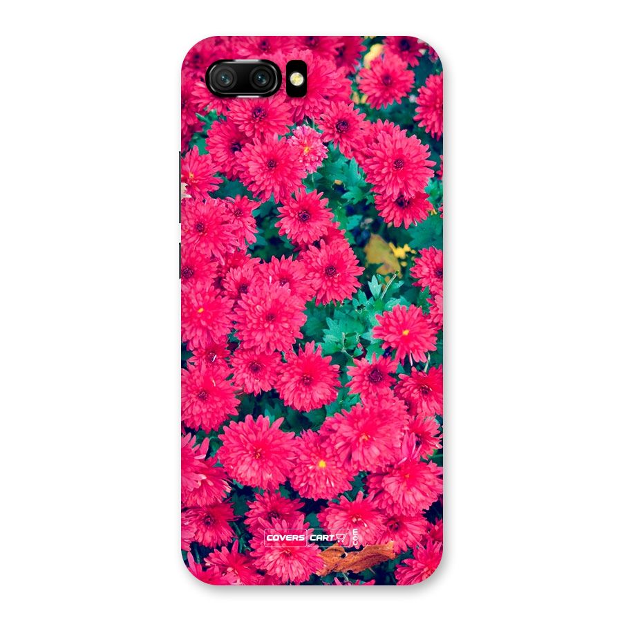 Pink Flowers Back Case for Honor 10