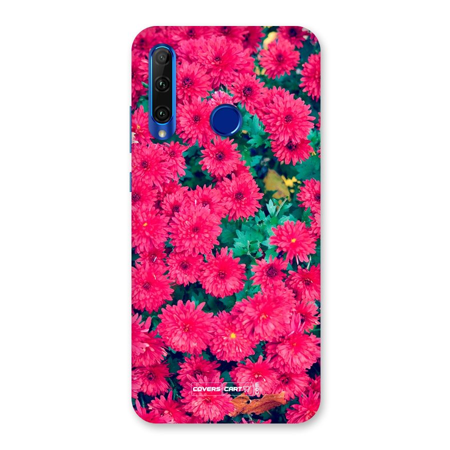 Pink Flowers Back Case for Honor 20i