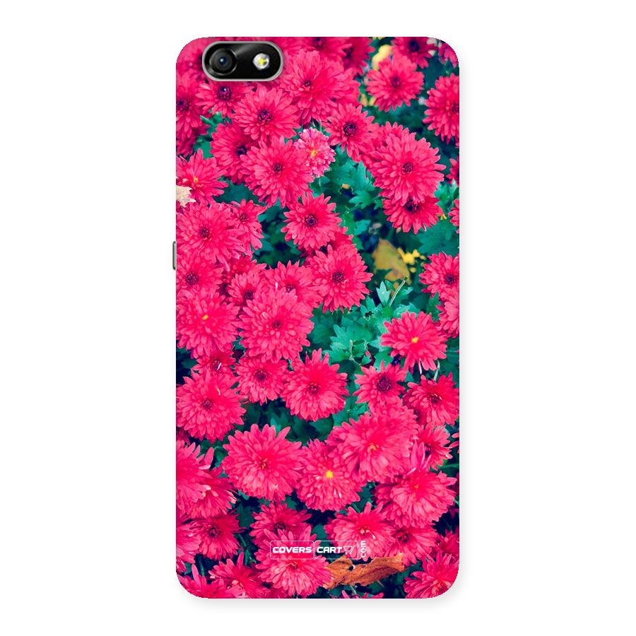 Pink Flowers Back Case for Honor 4X