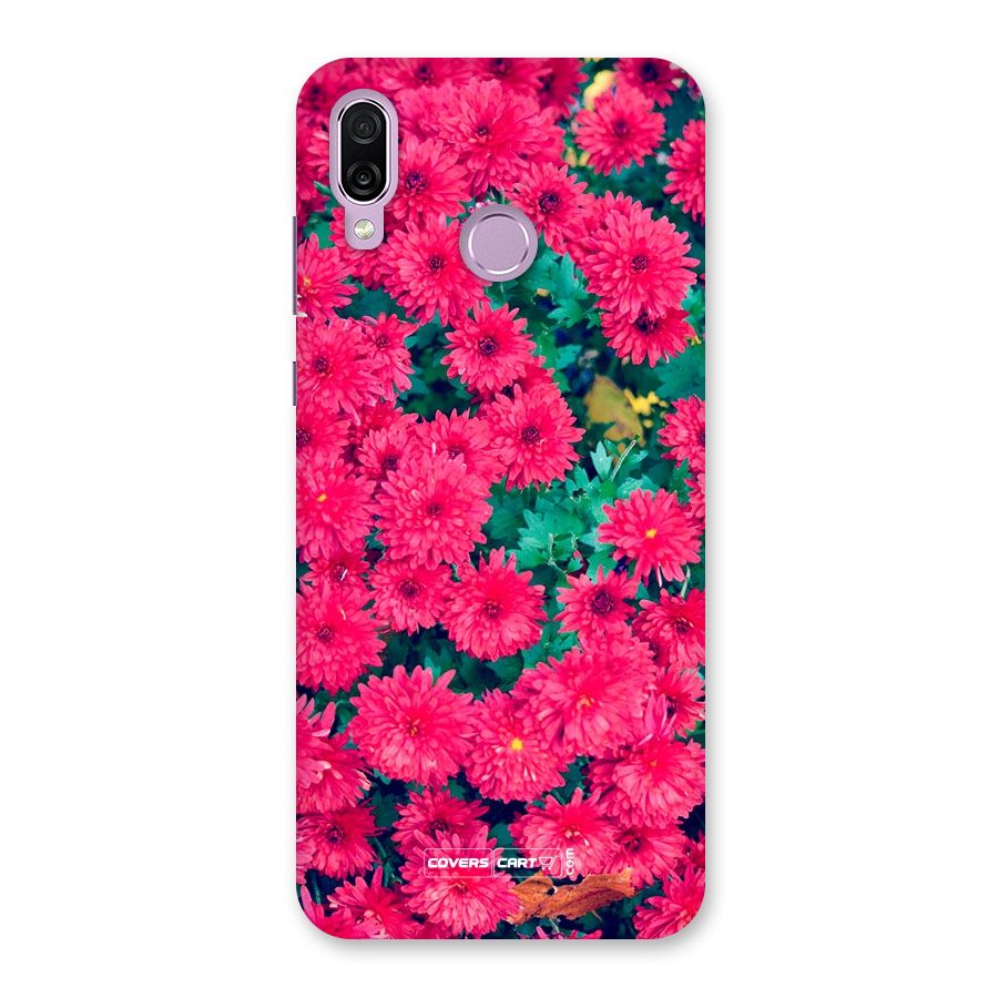 Pink Flowers Back Case for Honor Play