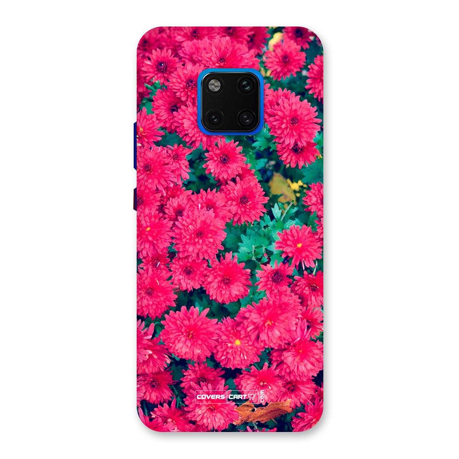 Pink Flowers Back Case for Huawei Mate 20 Pro