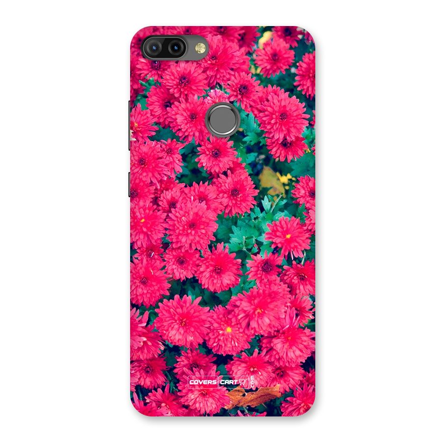 Pink Flowers Back Case for Infinix Hot 6 Pro