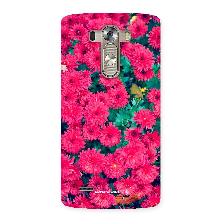 Pink Flowers Back Case for LG G3