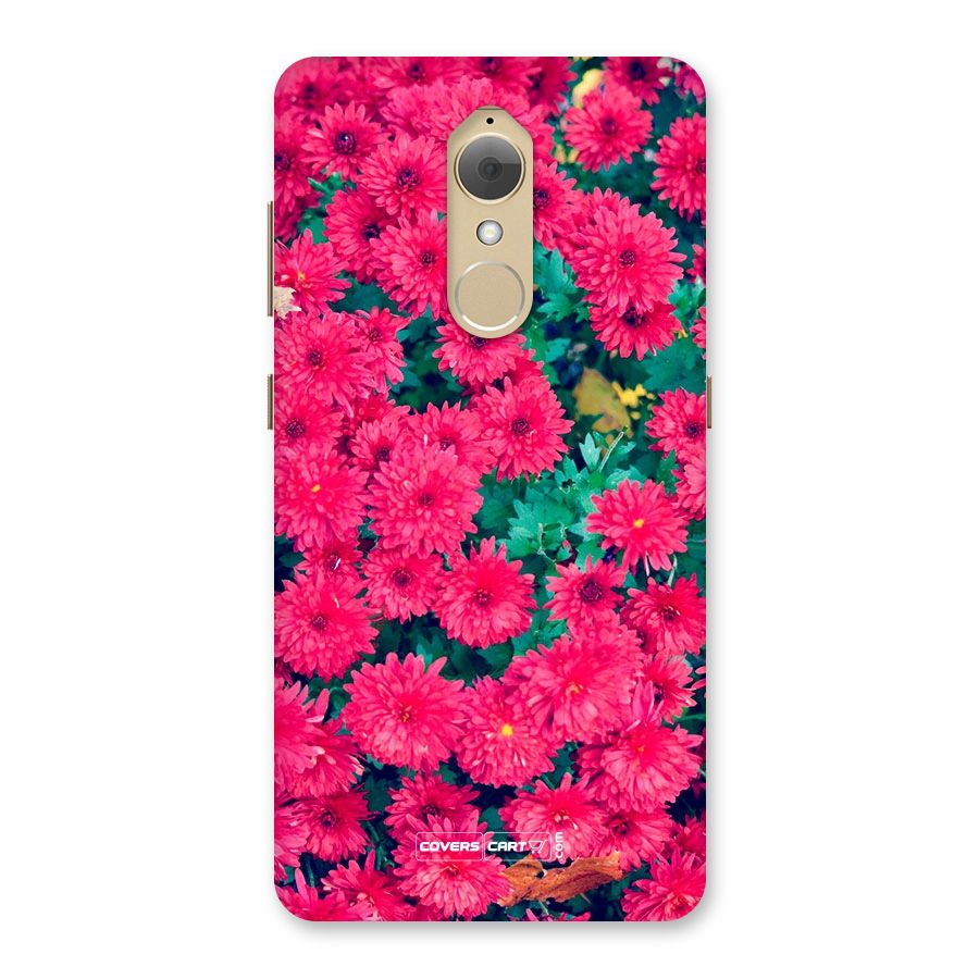 Pink Flowers Back Case for Lenovo K8