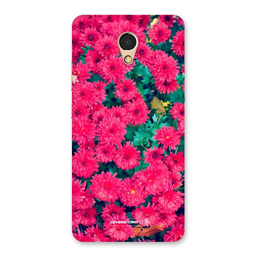 Pink Flowers Back Case for Lenovo P2