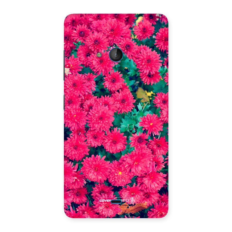 Pink Flowers Back Case for Lumia 540