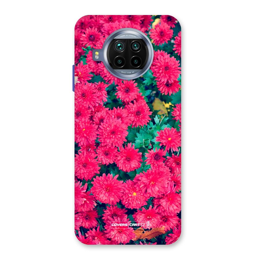 Pink Flowers Back Case for Mi 10i