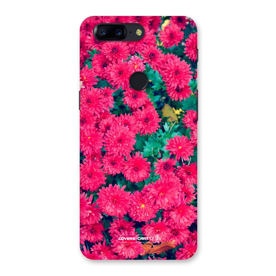 Pink Flowers Back Case for OnePlus 5T