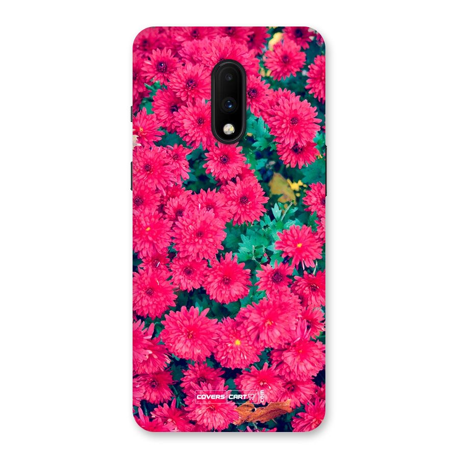 Pink Flowers Back Case for OnePlus 7