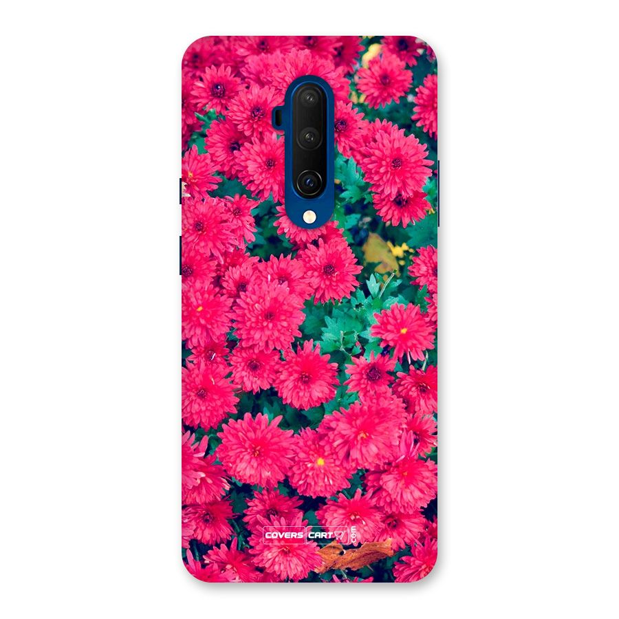Pink Flowers Back Case for OnePlus 7T Pro
