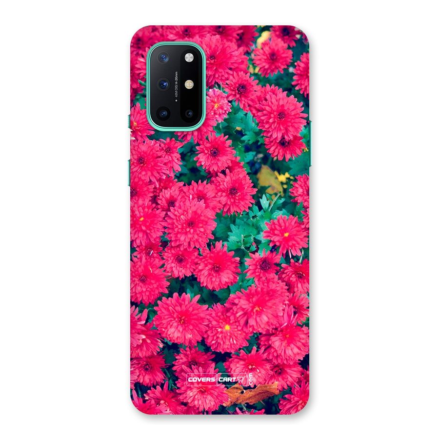 Pink Flowers Back Case for OnePlus 8T