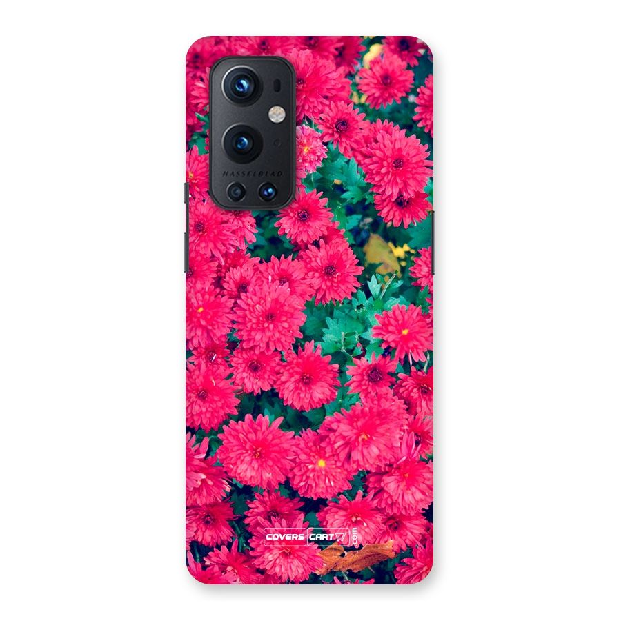 Pink Flowers Back Case for OnePlus 9 Pro
