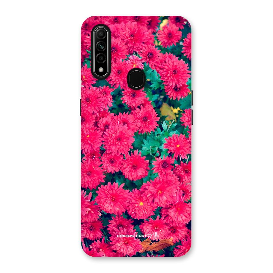 Pink Flowers Back Case for Oppo A31