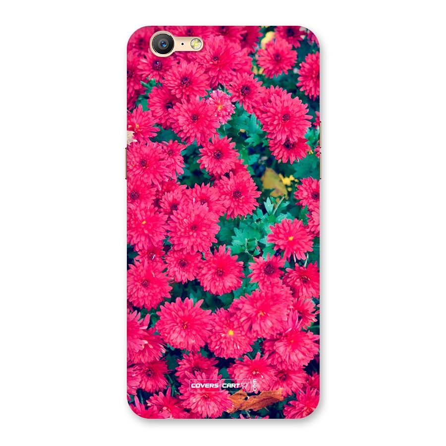 Pink Flowers Back Case for Oppo A39