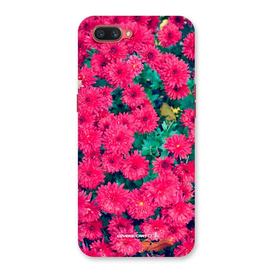Pink Flowers Back Case for Oppo A3s