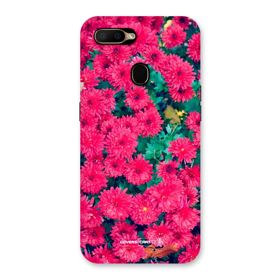 Pink Flowers Back Case for Oppo A5s