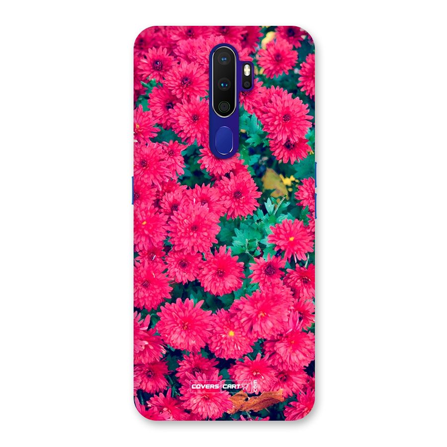Pink Flowers Back Case for Oppo A9 (2020)