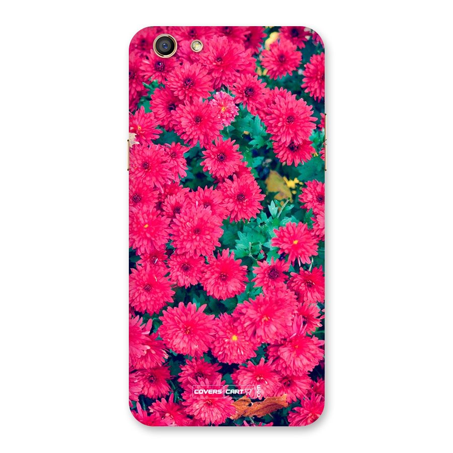 Pink Flowers Back Case for Oppo F3
