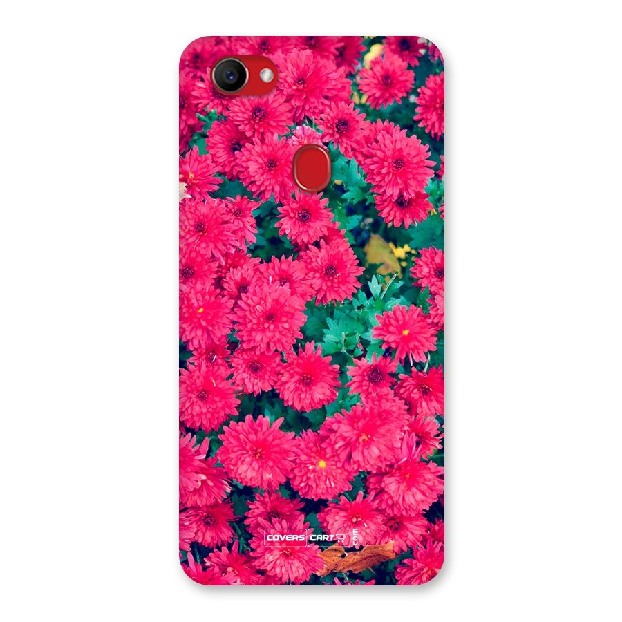 Pink Flowers Back Case for Oppo F7