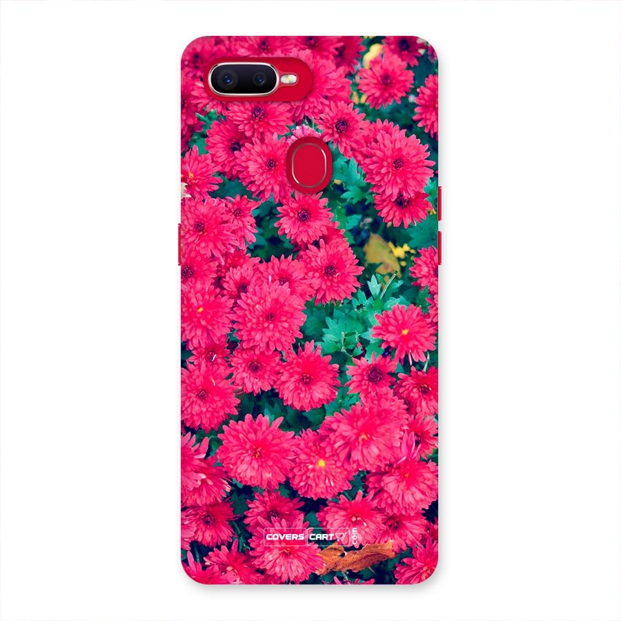 Pink Flowers Back Case for Oppo F9 Pro